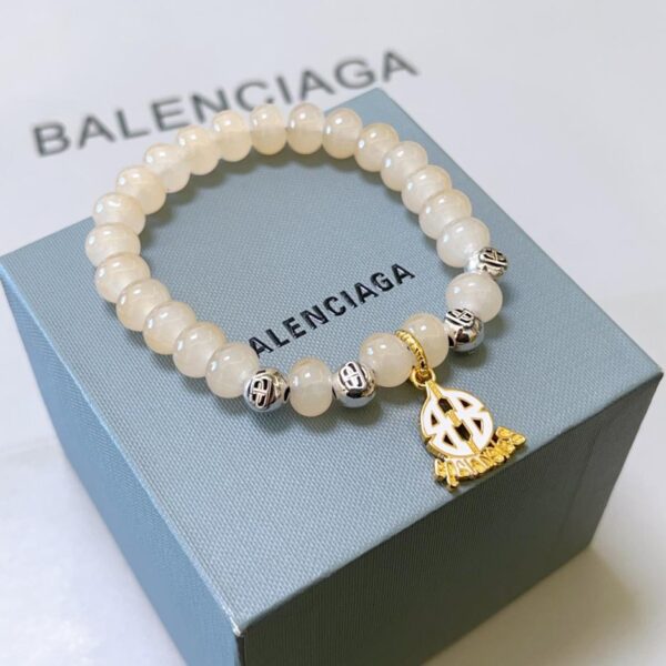 replica,repliche,fake,1:1,earrings,bracelet,ring,jewelry Bracciale Balenciaga pietra naturale per uomo e donna (B4DE)