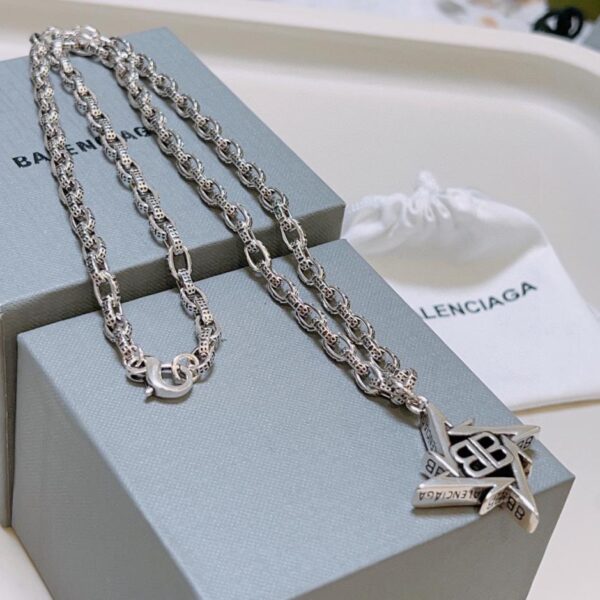 replica,repliche,fake,1:1,earrings,bracelet,ring,jewelry Balenciaga nuova collana(5782)