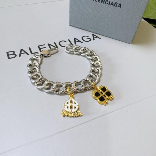 replica,repliche,fake,1:1,earrings,bracelet,ring,jewelry Bracciale Balenciaga da uomo (1C3D)