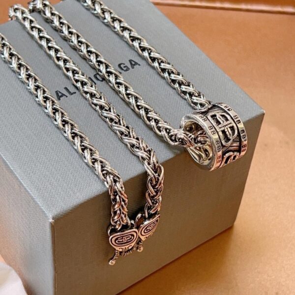 replica,repliche,fake,1:1,earrings,bracelet,ring,jewelry Balenciaga nuova collana (0219)