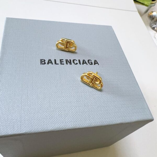 replica,repliche,fake,1:1,earrings,bracelet,ring,jewelry Orecchini BALENCIAGA contatore sincronizzazione (509F)