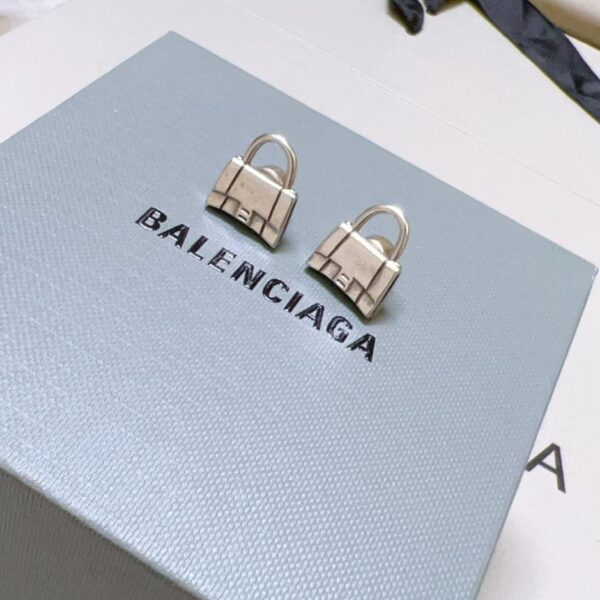 replica,repliche,fake,1:1,earrings,bracelet,ring,jewelry Orecchini BALENCIAGA contatore sincronizzazione (52A4)