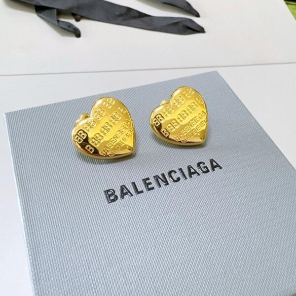 replica,repliche,fake,1:1,earrings,bracelet,ring,jewelry Orecchini BALENCIAGA contatore sincronizzazione (7D27)