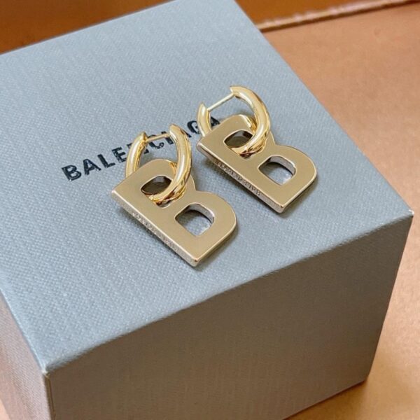 replica,repliche,fake,1:1,earrings,bracelet,ring,jewelry Orecchini BALENCIAGA contatore sincronizzazione (594D)