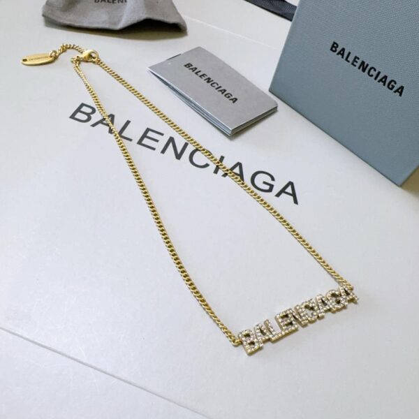 replica,repliche,fake,1:1,earrings,bracelet,ring,jewelry Nuova collana Balenciaga (FC3A)