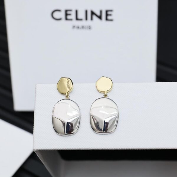 replica,repliche,fake,1:1,earrings,bracelet,ring,jewelry Celine nuovi orecchini Arco di Trionfo (688E)