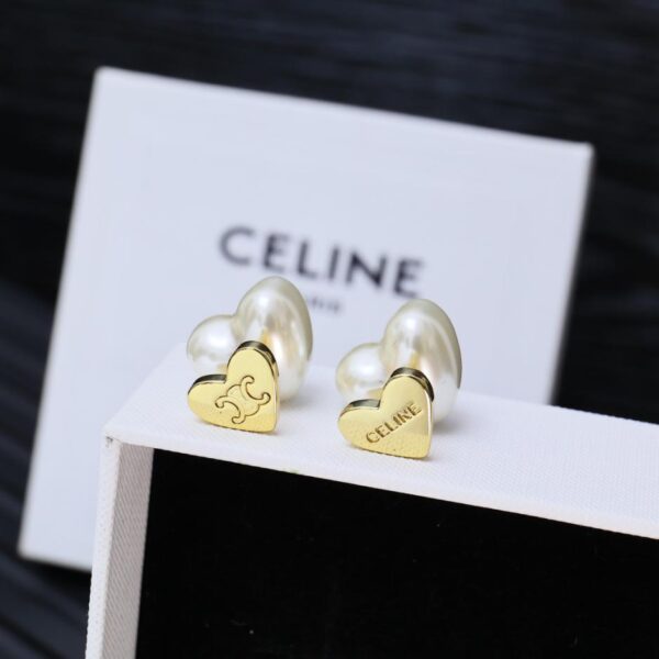 replica,repliche,fake,1:1,earrings,bracelet,ring,jewelry Gli orecchini dell’amore Arc de Triomphe di Celine possono essere indossati due volte (2056)