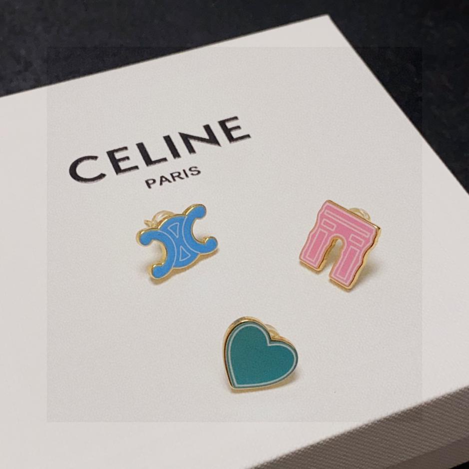 replica,repliche,fake,1:1,earrings,bracelet,ring,jewelry Celine Arc de Triomphe, set di orecchini in tre pezzi Love (DF92) replica,repliche,fake,1:1,earrings,bracelet,ring,jewelry Celine Arc de Triomphe, set di orecchini in tre pezzi Love (DF92)