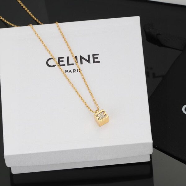replica,repliche,fake,1:1,earrings,bracelet,ring,jewelry Nuova collana Celine (734E)