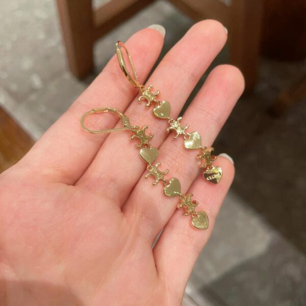 replica,repliche,fake,1:1,earrings,bracelet,ring,jewelry Orecchini Celine (CCBF)
