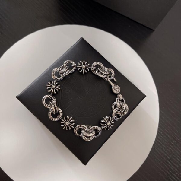 replica,repliche,fake,1:1,earrings,bracelet,ring,jewelry Bracciale cuore corvo (A00D)