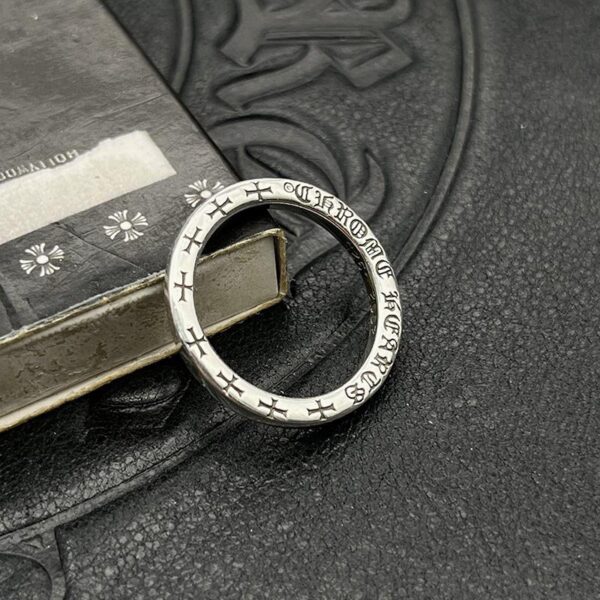 replica,repliche,fake,1:1,earrings,bracelet,ring,jewelry Anello lucido cuore di corvo (C671)