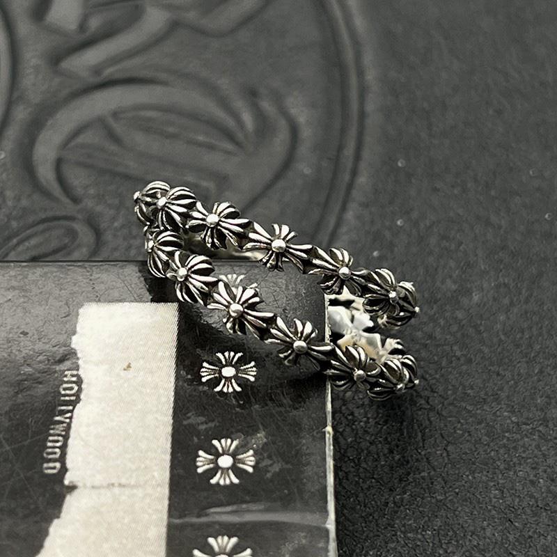 replica,repliche,fake,1:1,earrings,bracelet,ring,jewelry Anello Kroxintai in argento vintage con fiore a croce intera invecchiato (12A4) replica,repliche,fake,1:1,earrings,bracelet,ring,jewelry Anello Kroxintai in argento vintage con fiore a croce intera invecchiato (12A4)