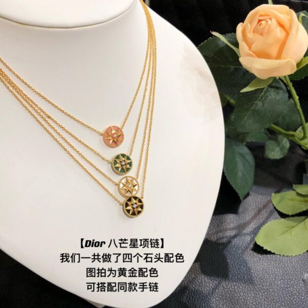 Collana Dior Compass Stella a otto punte (F9BC)