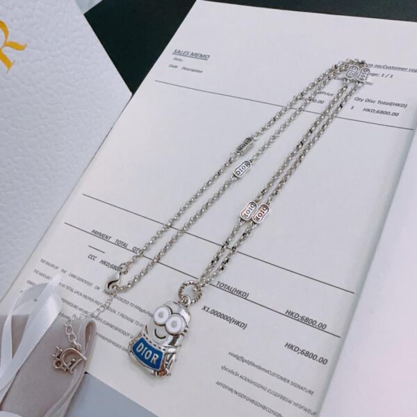 replica,repliche,fake,1:1,earrings,bracelet,ring,jewelry Collana DIOR New Counter Coppia Stile (5AC4)