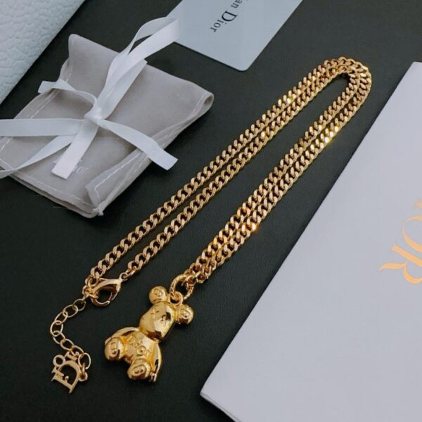 replica,repliche,fake,1:1,earrings,bracelet,ring,jewelry Collana DIOR New Counter Coppia Stile (674A)