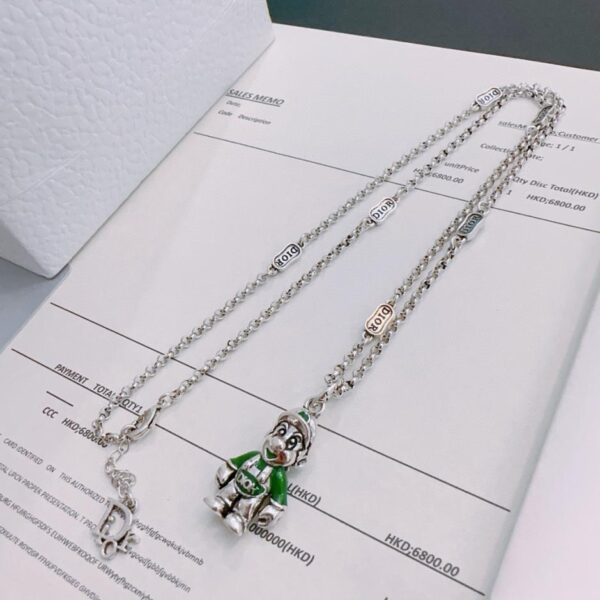 replica,repliche,fake,1:1,earrings,bracelet,ring,jewelry Collana DIOR New Counter Coppia Stile (74E2)