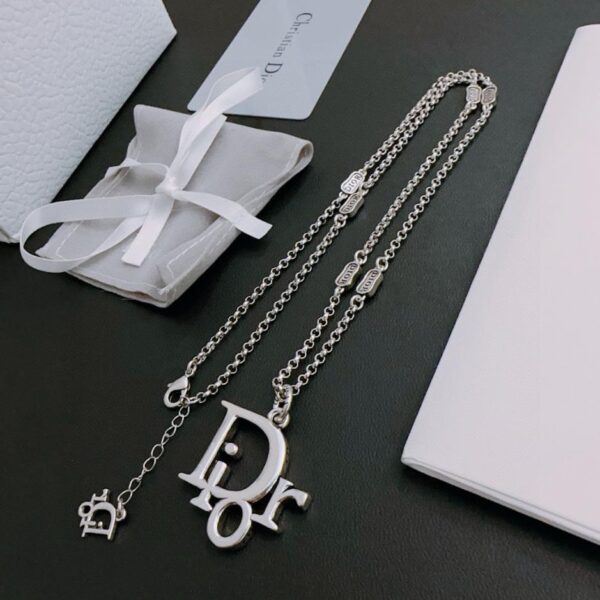 replica,repliche,fake,1:1,earrings,bracelet,ring,jewelry Collana DIOR New Counter Coppia Stile (DCA7)