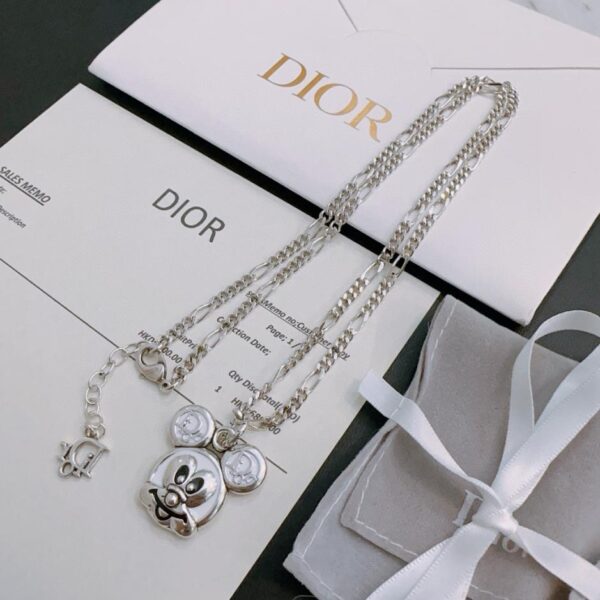 replica,repliche,fake,1:1,earrings,bracelet,ring,jewelry Collana DIOR New Counter Coppia Stile (E481)