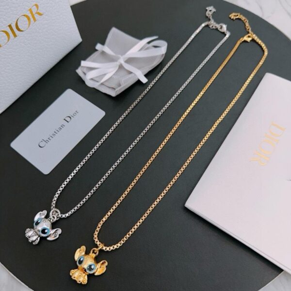 replica,repliche,fake,1:1,earrings,bracelet,ring,jewelry DIORRW contatore nuova collana modello coppia (E211)