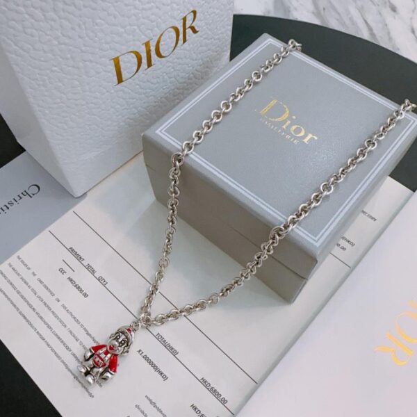replica,repliche,fake,1:1,earrings,bracelet,ring,jewelry Collana DIOR New Counter Couple Style (E8FE)