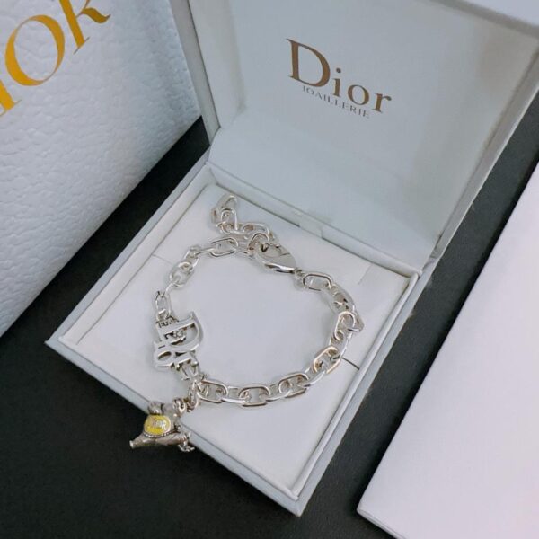 replica,repliche,fake,1:1,earrings,bracelet,ring,jewelry Bracciale Dior in stile coppia con agata multielemento e argento tailandese (57B9)