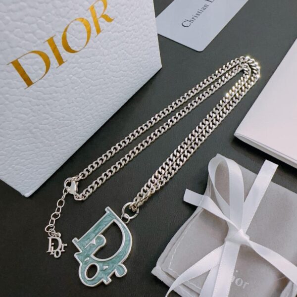 replica,repliche,fake,1:1,earrings,bracelet,ring,jewelry Collana DIOR New Counter Coppia Stile (8969)