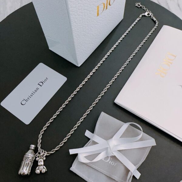 replica,repliche,fake,1:1,earrings,bracelet,ring,jewelry Collana DIOR New Counter Coppia Stile (9EBF)