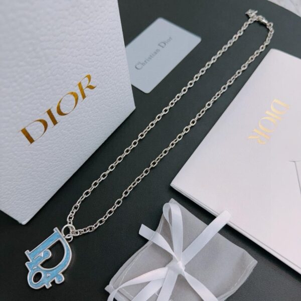 replica,repliche,fake,1:1,earrings,bracelet,ring,jewelry Collana DIOR New Counter Coppia Stile (A518)