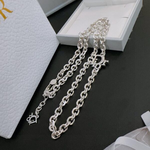 replica,repliche,fake,1:1,earrings,bracelet,ring,jewelry Collana DIOR New Counter Coppia Stile (1B48)