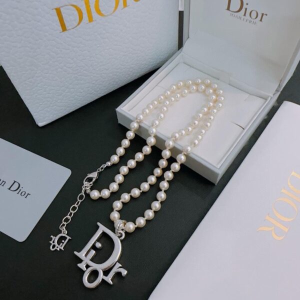 replica,repliche,fake,1:1,earrings,bracelet,ring,jewelry Collana DIOR Nuovo stile Counter Couple (1B4D)