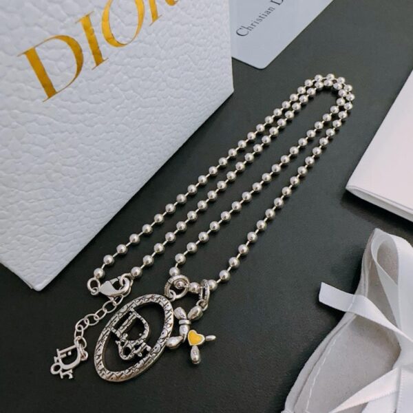 replica,repliche,fake,1:1,earrings,bracelet,ring,jewelry Collana DIOR New Counter Coppia Stile (C343)