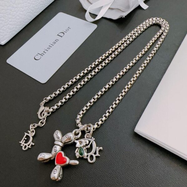 replica,repliche,fake,1:1,earrings,bracelet,ring,jewelry Collana DIOR New Counter Coppia Stile (0A14)