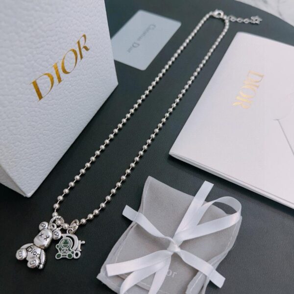 replica,repliche,fake,1:1,earrings,bracelet,ring,jewelry Collana DIOR New Counter Coppia Stile (30AF)