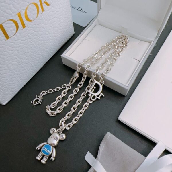 replica,repliche,fake,1:1,earrings,bracelet,ring,jewelry Collana DIOR New Counter Coppia Stile (47FD)