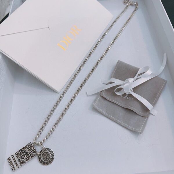 replica,repliche,fake,1:1,earrings,bracelet,ring,jewelry Collana DIOR New Counter Coppia Stile (4EB0)