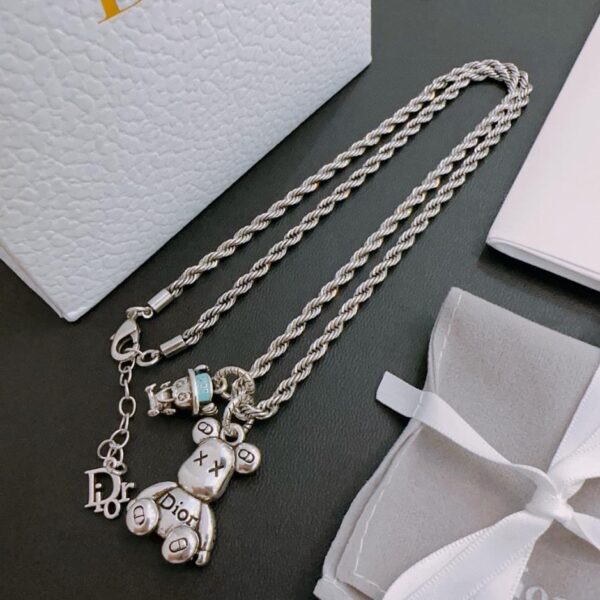replica,repliche,fake,1:1,earrings,bracelet,ring,jewelry Collana DIOR New Counter Coppia Stile (8865)