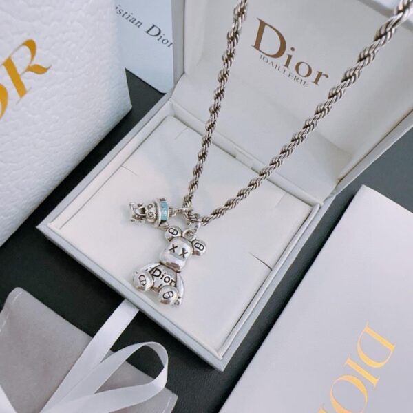 replica,repliche,fake,1:1,earrings,bracelet,ring,jewelry Collana DIOR New Counter Coppia Stile (B0A1)
