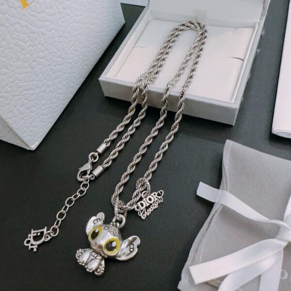 replica,repliche,fake,1:1,earrings,bracelet,ring,jewelry Collana DIOR New Counter Coppia Stile (DB58)