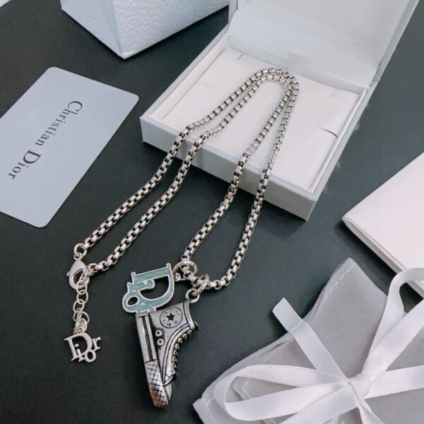 replica,repliche,fake,1:1,earrings,bracelet,ring,jewelry Collana DIOR New Counter Coppia Stile (F5E3)