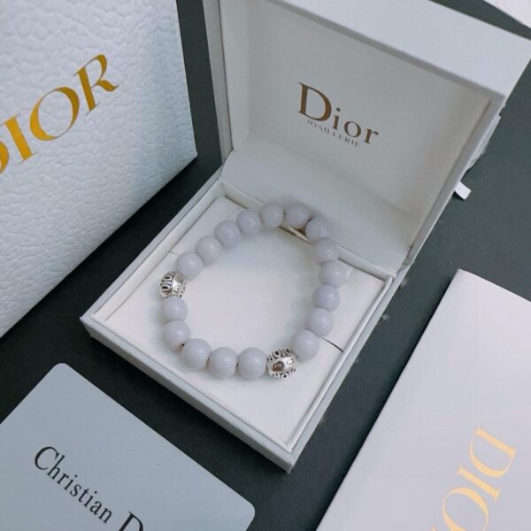 replica,repliche,fake,1:1,earrings,bracelet,ring,jewelry Bracciale Dior stile coppia in agata multi-elemento e argento tailandese (0FB3)