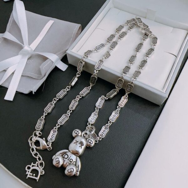 replica,repliche,fake,1:1,earrings,bracelet,ring,jewelry Collana DIOR New Counter Coppia Stile (52E6)