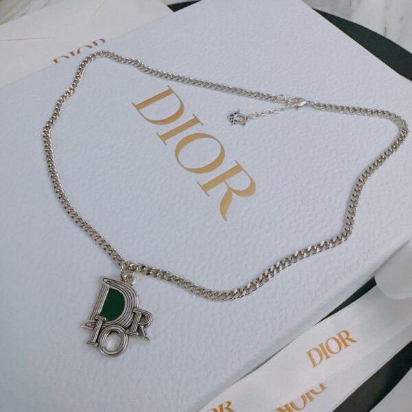 replica,repliche,fake,1:1,earrings,bracelet,ring,jewelry Collana DIOR New Counter Coppia Stile (B285)