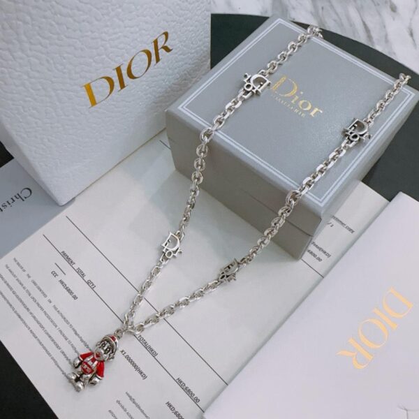 replica,repliche,fake,1:1,earrings,bracelet,ring,jewelry Collana DIOR New Counter Coppia Stile (152B)