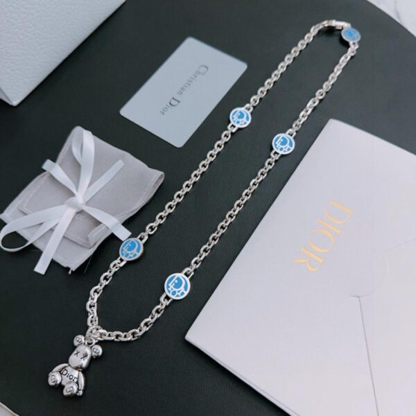 replica,repliche,fake,1:1,earrings,bracelet,ring,jewelry Collana DIOR New Counter Coppia Stile (7B69)