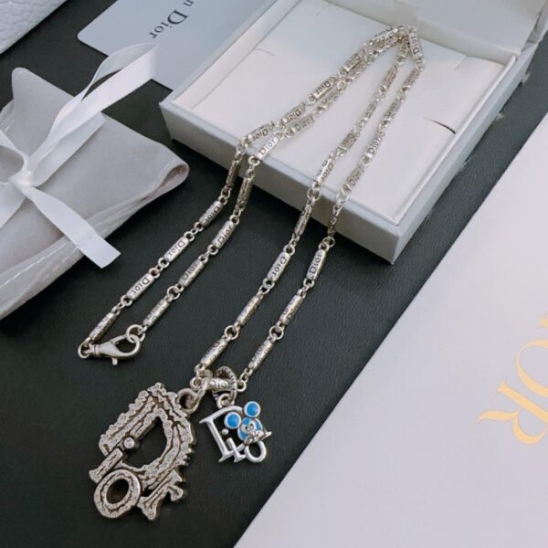 replica,repliche,fake,1:1,earrings,bracelet,ring,jewelry Collana DIOR Nuovo stile Coppia contatore (1C4A)