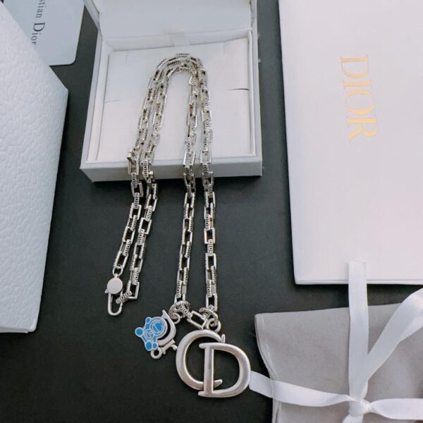replica,repliche,fake,1:1,earrings,bracelet,ring,jewelry Collana DIOR New Counter Coppia Stile (54E4)