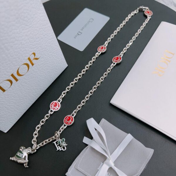 replica,repliche,fake,1:1,earrings,bracelet,ring,jewelry Collana DIOR New Counter Coppia Stile (7F2B)