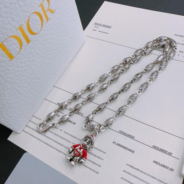 replica,repliche,fake,1:1,earrings,bracelet,ring,jewelry Collana DIOR New Counter Coppia Stile (BC27)