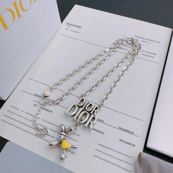 replica,repliche,fake,1:1,earrings,bracelet,ring,jewelry Collana DIOR Nuovo stile Coppia contatore (1450)